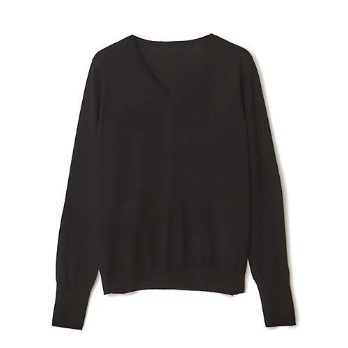 【イーバイエクラ/E by eclat】のシルクカシミヤ混浅Vネックニット 人気、トレンドファッション・服の通販 founy(ファニー) 　ファッション　Fashion　レディースファッション　Fashion for Women　トップス・カットソー　Cut & Sew Tops　ニット　Knit Tops & Sweaters　Vネックトップス　V-Neck Tops / V-Cut Neckline Shirts　なめらか　Smooth, Silky Texture　シルク　Silk, 100% Silk　ジャケット　Jacket, Outerwear　 other-1|ID: prp329100004784117 ipo3291000000034724268