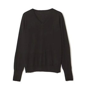 【イーバイエクラ/E by eclat】のシルクカシミヤ混浅Vネックニット 人気、トレンドファッション・服の通販 founy(ファニー) ファッション Fashion レディースファッション Fashion for Women トップス・カットソー Cut & Sew Tops ニット Knit Tops & Sweaters Vネックトップス V-Neck Tops / V-Cut Neckline Shirts なめらか Smooth, Silky Texture シルク Silk, 100% Silk ジャケット Jacket, Outerwear |ID:prp329100004784117