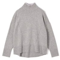 【エクラ/eclat】の【別注】襟裏カシミヤ配色ニット 人気、トレンドファッション・服の通販 founy(ファニー) ファッション Fashion レディースファッション Fashion for Women トップス・カットソー Cut & Sew Tops ニット Knit Tops & Sweaters スマート Smart, Elegant ラウンド Round, Round Neck 別注 Limited Edition, Custom Order |ID:prp329100004784118