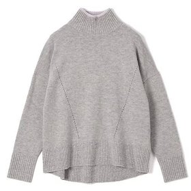 【エクラ/eclat】の【別注】襟裏カシミヤ配色ニット 人気、トレンドファッション・服の通販 founy(ファニー) ファッション Fashion レディースファッション Fashion for Women トップス・カットソー Cut & Sew Tops ニット Knit Tops & Sweaters スマート Smart, Elegant ラウンド Round, Round Neck 別注 Limited Edition, Custom Order |ID:prp329100004784118