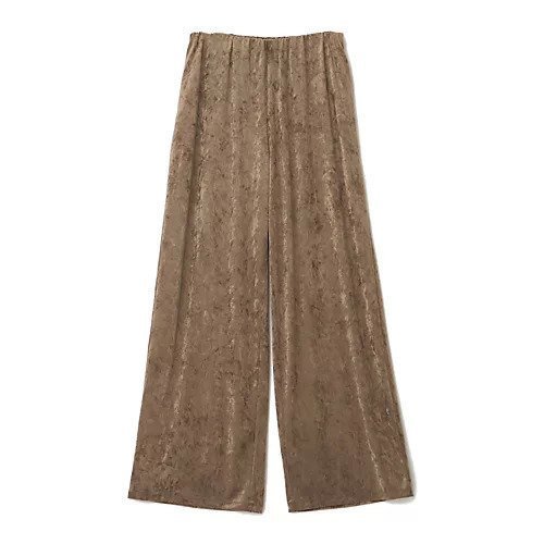 【イーバイエクラ/E by eclat】のきれいめベロアパンツ インテリア・キッズ・メンズ・レディースファッション・服の通販 founy(ファニー) ファッション Fashion レディースファッション Fashion for Women パンツ Pants & Trousers ベロア Velour, Soft Velvet エレガント 上品 Elegant 人気 Popular, Best Seller 洗える Machine Washable モカーキ|ID: prp329100004784122 ipo3291000000034724292
