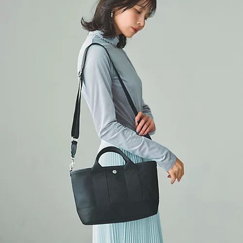 【トプカピ/TOPKAPI】の【Breath TOPKAPI sis】【WEB限定】 ナイロン ミニ トートバッグ ショルダー付き 軽量 人気、トレンドファッション・服の通販 founy(ファニー) 　ファッション　Fashion　レディースファッション　Fashion for Women　バッグ　Bags　コンパクト　Compact, Small Size　軽量　Lightweight, Ultra Light　ショルダー　Shoulder, Shoulder Strap　スマート　Smart, Elegant　財布　Wallet, Purse　トレンド　Trend, Trending Now　手帳　Planner, Notebook　人気　Popular, Best Seller　ポケット　Pocket, Pocket Detail　ポーチ　Pouch, Small Case　メタル　Metal, Metal Parts　エレガント 上品　Elegant　other-2|ID: prp329100004784124 ipo3291000000034724306