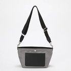 【トプカピ/TOPKAPI】の【Breath TOPKAPI sis】【WEB限定】ナイロン レザーポケット ミニ ショルダーバッグ グレー|ID: prp329100004784129 ipo3291000000034724337