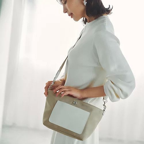 【トプカピ/TOPKAPI】の【Breath TOPKAPI sis】【WEB限定】ナイロン レザーポケット ミニ ショルダーバッグ 人気、トレンドファッション・服の通販 founy(ファニー) ファッション Fashion レディースファッション Fashion for Women バッグ Bags おすすめ Recommended / Our Picks コンパクト Compact, Small Size シルバー Silver, Metallic Silver スタイリッシュ Stylish, Fashionable ポケット Pocket, Pocket Detail エレガント 上品 Elegant 旅行 Travel other-2|ID: prp329100004784129 ipo3291000000034724339