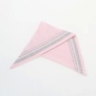 【イーバイエクラ/E by eclat】のカシミヤ三角ストール 人気、トレンドファッション・服の通販 founy(ファニー) ファッション Fashion レディースファッション Fashion for Women ストール Stole, Wrap エレガント 上品 Elegant 冬 Winter / This Winter 春 Spring thumbnail ピンク×ライトグレー|ID: prp329100004784131 ipo3291000000034724348