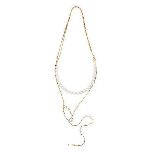 【アデル ビジュー/ADER bijoux】のCUTSTEEL sparkle pearl raliet インテリア・キッズ・メンズ・レディースファッション・服の通販 founy(ファニー) https://founy.com/ ファッション Fashion レディースファッション Fashion for Women アクセサリー Fashion Accessories ヴィンテージ Vintage Style ガラス Glass, Glassware クリスタル Crystal, Swarovski シンプル Simple, Minimal チェーン Chain, Chain Strap ネックレス Necklace, Pendant Necklace パール Pearl, Pearl Accent メタル Metal, Metal Parts モチーフ Motif, Design Theme エレガント 上品 Elegant |ID: prp329100004784132 ipo3291000000034724352