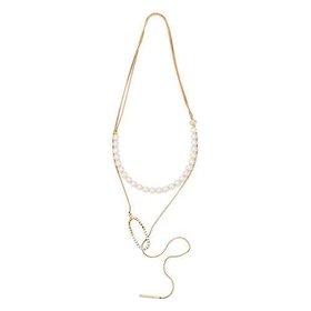 【アデル ビジュー/ADER bijoux】 CUTSTEEL sparkle pearl raliet人気、トレンドファッション・服の通販 founy(ファニー) ファッション Fashion レディースファッション Fashion for Women アクセサリー Fashion Accessories ヴィンテージ Vintage Style ガラス Glass, Glassware クリスタル Crystal, Swarovski シンプル Simple, Minimal チェーン Chain, Chain Strap ネックレス Necklace, Pendant Necklace パール Pearl, Pearl Accent メタル Metal, Metal Parts モチーフ Motif, Design Theme エレガント 上品 Elegant |ID:prp329100004784132