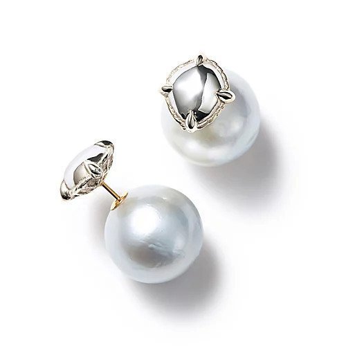 【エクラ/eclat】の【別注】シルバーピアス+白蝶パールバックキャッチ(13mm) 人気、トレンドファッション・服の通販 founy(ファニー) 　ファッション　Fashion　レディースファッション　Fashion for Women　バッグ　Bags　エレガント 上品　Elegant　シルバー　Silver, Metallic Silver　バロック　Baroque, Baroque Design　パール　Pearl, Pearl Accent　フォルム　Silhouette, Form　リュクス　Luxury, Elegant, High-End, Chic　別注　Limited Edition, Custom Order　 other-1|ID: prp329100004784137 ipo3291000000034724372