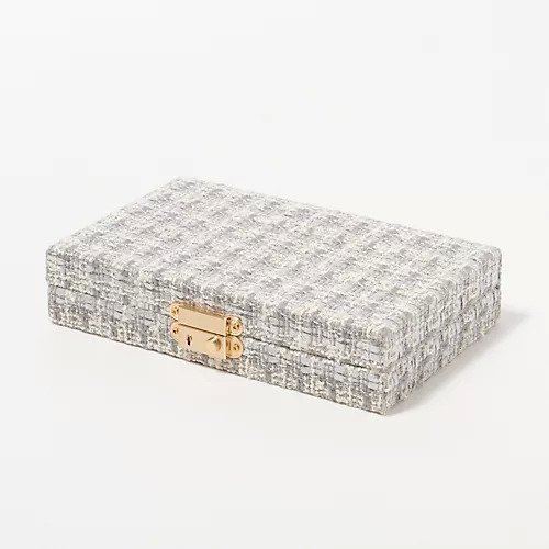 【エクラ/eclat】のジュエリーボックス 人気、トレンドファッション・服の通販 founy(ファニー) 　ファッション　Fashion　レディースファッション　Fashion for Women　ジュエリー　Jewelry, Accessories　ストライプ　Stripe, Striped Pattern　ツイード　Twill, Twill Weave　ドット　Polka Dot, Dot Pattern　ネックレス　Necklace, Pendant Necklace　ボックス　Boxy, Box Shape　別注　Limited Edition, Custom Order　腕時計　Wristwatch　other-2|ID: prp329100004784140 ipo3291000000034724406