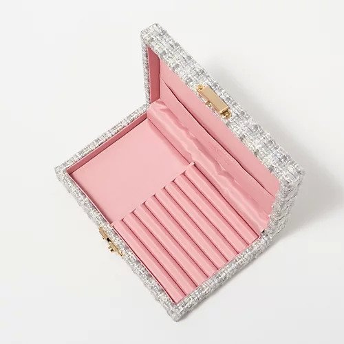 【エクラ/eclat】のジュエリーボックス 人気、トレンドファッション・服の通販 founy(ファニー) 　ファッション　Fashion　レディースファッション　Fashion for Women　ジュエリー　Jewelry, Accessories　ストライプ　Stripe, Striped Pattern　ツイード　Twill, Twill Weave　ドット　Polka Dot, Dot Pattern　ネックレス　Necklace, Pendant Necklace　ボックス　Boxy, Box Shape　別注　Limited Edition, Custom Order　腕時計　Wristwatch　other-3|ID: prp329100004784140 ipo3291000000034724407