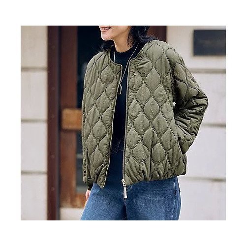 【エニー/ANY】のモールキルトブルゾン 人気、トレンドファッション・服の通販 founy(ファニー) 　ファッション　Fashion　レディースファッション　Fashion for Women　アウター　Coat / Outerwear Collection　ブルゾンジャケット・スポーティアウター　Blouson Jackets　キルト　Quilt, Quilted Fabric　スウェット / スエット　Sweatshirt, Sweatwear　タートルネック　Turtleneck, High Neck　ダウン　Down, Puffer　デニム　Denim, Jeans Material　パーカー　Hoodie, Parka　ブルゾン　Blouson, Bomber Jacket　洗える　Machine Washable　 other-1|ID: prp329100004784143 ipo3291000000034724419