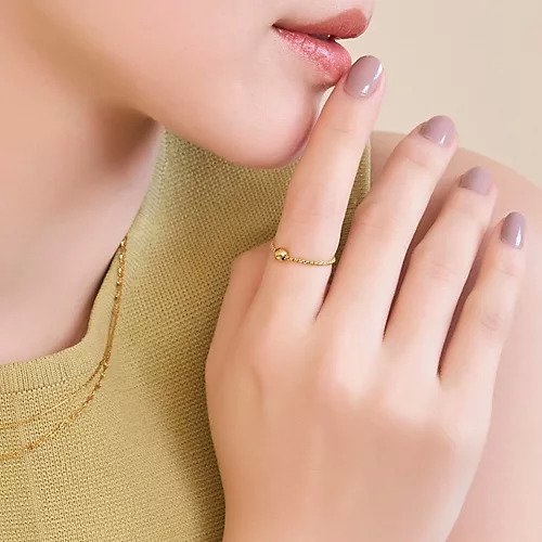 【フィービィー/phoebe】の【金属アレルギー対応】ワンドロップメタルチェーンリング 人気、トレンドファッション・服の通販 founy(ファニー) 　ファッション　Fashion　レディースファッション　Fashion for Women　チェーン　Chain, Chain Strap　バランス　Balance, Style Balance　メタル　Metal, Metal Parts　エレガント 上品　Elegant　other-2|ID: prp329100004784184 ipo3291000000034724902