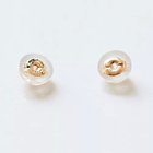 【フィービィー/phoebe】の【K10】ダブルロックシリコンピアスキャッチ(両耳) クリア|ID: prp329100004784185 ipo3291000000034724925