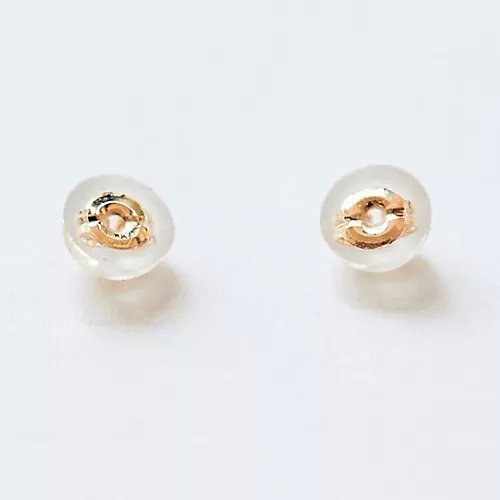 【フィービィー/phoebe】の【K10】ダブルロックシリコンピアスキャッチ(両耳) インテリア・キッズ・メンズ・レディースファッション・服の通販 founy(ファニー) 　ファッション　Fashion　レディースファッション　Fashion for Women　おすすめ　Recommended / Our Picks　シリコン　Silicone, Silicone Material　クリア|ID: prp329100004784185 ipo3291000000034724925