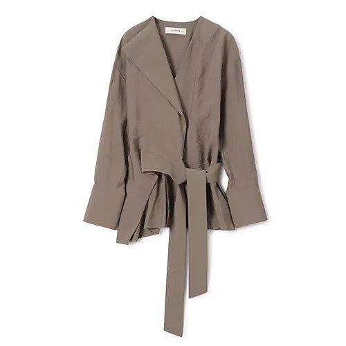 【アキラナカ/AKIRANAKA】のLeyla tie waist shirt インテリア・キッズ・メンズ・レディースファッション・服の通販 founy(ファニー) 　ファッション　Fashion　レディースファッション　Fashion for Women　トップス・カットソー　Cut & Sew Tops　シャツ・ブラウス・オフィスカジュアル　Elegant Blouses & Button-Ups　ロングTシャツ・Tシャツ　Longline T-Shirts & Tees　バランス　Balance, Style Balance　BEIGE|ID: prp329100004784674 ipo3291000000034734920