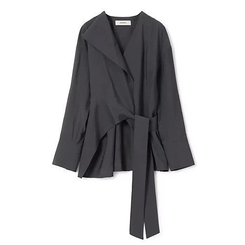 【アキラナカ/AKIRANAKA】のLeyla tie waist shirt インテリア・キッズ・メンズ・レディースファッション・服の通販 founy(ファニー) https://founy.com/ ファッション Fashion レディースファッション Fashion for Women トップス・カットソー Cut & Sew Tops シャツ・ブラウス・オフィスカジュアル Elegant Blouses & Button-Ups ロングTシャツ・Tシャツ Longline T-Shirts & Tees バランス Balance, Style Balance |ID: prp329100004784674 ipo3291000000036283072