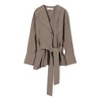 【アキラナカ/AKIRANAKA】のLeyla tie waist shirt BEIGE|ID: prp329100004784674 ipo3291000000036283075