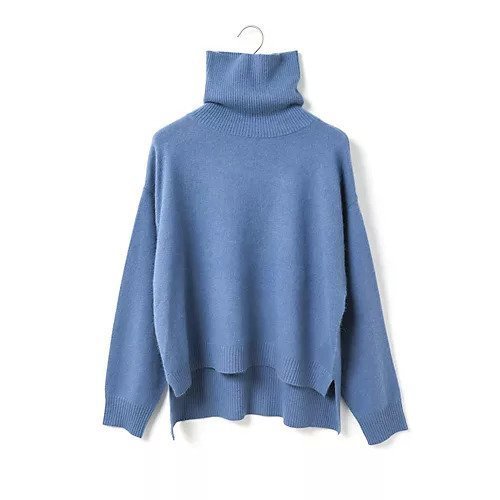 【ミディウミ/MidiUmi】のラクーンニットハイネックプルオーバー インテリア・キッズ・メンズ・レディースファッション・服の通販 founy(ファニー) ファッション Fashion レディースファッション Fashion for Women トップス・カットソー Cut & Sew Tops ニット Knit Tops & Sweaters カジュアルプルオーバー・ニットトップス Pullovers & Knit Tops / Casual Pullovers コンパクト Compact, Small Size ハイネック High Neck, Mock Neck ベーシック Basic, Essential ライトブルー|ID: prp329100004784691 ipo3291000000034735026