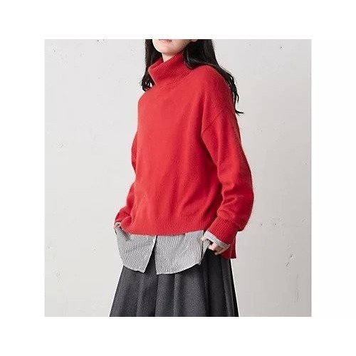 【ミディウミ/MidiUmi】のラクーンニットハイネックプルオーバー 人気、トレンドファッション・服の通販 founy(ファニー) ファッション Fashion レディースファッション Fashion for Women トップス・カットソー Cut & Sew Tops ニット Knit Tops & Sweaters カジュアルプルオーバー・ニットトップス Pullovers & Knit Tops / Casual Pullovers コンパクト Compact, Small Size ハイネック High Neck, Mock Neck ベーシック Basic, Essential other-2|ID: prp329100004784691 ipo3291000000034735031