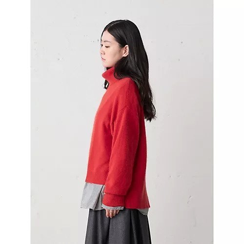 【ミディウミ/MidiUmi】のラクーンニットハイネックプルオーバー 人気、トレンドファッション・服の通販 founy(ファニー) ファッション Fashion レディースファッション Fashion for Women トップス・カットソー Cut & Sew Tops ニット Knit Tops & Sweaters カジュアルプルオーバー・ニットトップス Pullovers & Knit Tops / Casual Pullovers コンパクト Compact, Small Size ハイネック High Neck, Mock Neck ベーシック Basic, Essential other-3|ID: prp329100004784691 ipo3291000000034735033