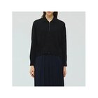 【ミズイロ インド/mizuiro ind】の襟付きジップカーディガン ブラック|ID: prp329100004784697 ipo3291000000035317038