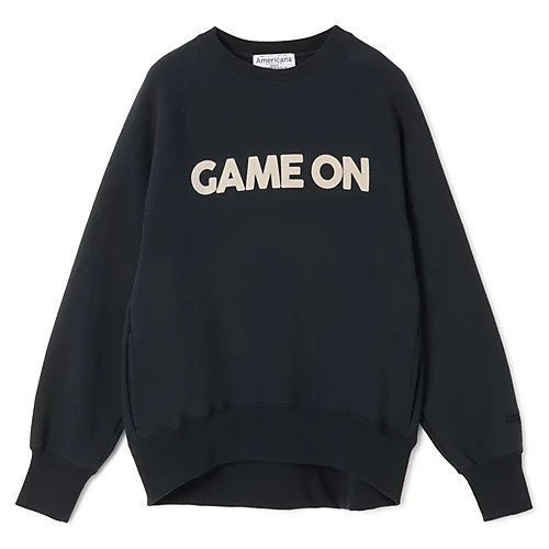 【アメリカーナ/Americana】のボリュームスリーブ CREW SWEAT インテリア・キッズ・メンズ・レディースファッション・服の通販 founy(ファニー) 　ファッション　Fashion　レディースファッション　Fashion for Women　トップス・カットソー　Cut & Sew Tops　レディースパーカー・カジュアルフーディー　Casual Hoodies & Sweatshirts　スウェット・クルーネックトップス　Sweatshirts & Crewnecks / Relaxed Fit Sweat Tops　ボリューム袖・フリルスリーブブラウス　Voluminous & Ruffle Sleeves / Puffy Sleeve Tops　スリーブ　Sleeve, Long Sleeve / Short Sleeve　バランス　Balance, Style Balance　ポケット　Pocket, Pocket Detail　ラウンド　Round, Round Neck　今季　This Season, Current Season　洗える　Machine Washable　ブラック|ID: prp329100004784702 ipo3291000000034735101