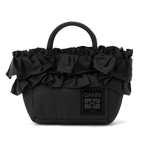 【ガニー/GANNI】のMini Shopper Ruffle 人気、トレンドファッション・服の通販 founy(ファニー) ファッション Fashion レディースファッション Fashion for Women ギャザー Gathered, Ruffled パッチ Patch, Appliqué フリル Frill, Ruffle 軽量 Lightweight, Ultra Light other-1|ID: prp329100004784721 ipo3291000000034735229