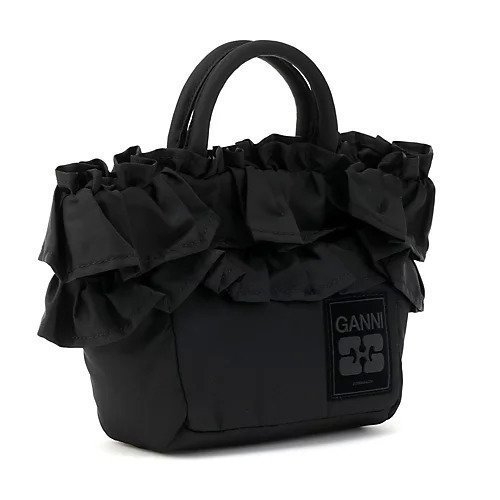 【ガニー/GANNI】のMini Shopper Ruffle 人気、トレンドファッション・服の通販 founy(ファニー) ファッション Fashion レディースファッション Fashion for Women ギャザー Gathered, Ruffled パッチ Patch, Appliqué フリル Frill, Ruffle 軽量 Lightweight, Ultra Light other-2|ID: prp329100004784721 ipo3291000000034735233