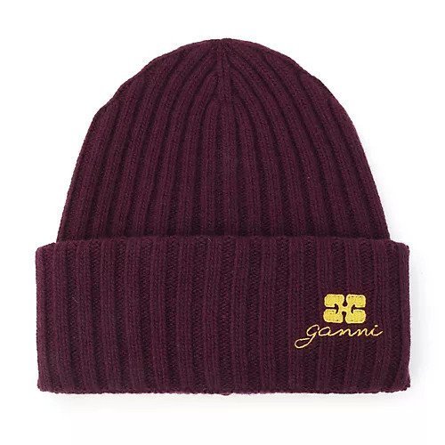 【ガニー/GANNI】のCore Future Wool Knit Bennie インテリア・キッズ・メンズ・レディースファッション・服の通販 founy(ファニー) https://founy.com/ ファッション Fashion レディースファッション Fashion for Women トップス・カットソー Cut & Sew Tops ニット Knit Tops & Sweaters ワンポイント One Point, Statement Accent 洗える Machine Washable |ID: prp329100004784726 ipo3291000000034735275