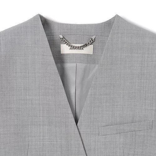 【アキラナカ/AKIRANAKA】のHeather side slit jacket 人気、トレンドファッション・服の通販 founy(ファニー) 　ファッション　Fashion　レディースファッション　Fashion for Women　アウター　Coat / Outerwear Collection　レディースジャケット・軽アウター　Jackets　クラシカル　Classical, Vintage-Inspired　シェイプ　Shape, Slim Fit　スリット　Slit, Slit Detail　フロント　Front, Front Design　other-3|ID: prp329100004784738 ipo3291000000034735342