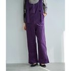 【スタイルデリ/STYLE DELI】のコーデュロイワイドサロペット パープル|ID: prp329100004784844 ipo3291000000034735863