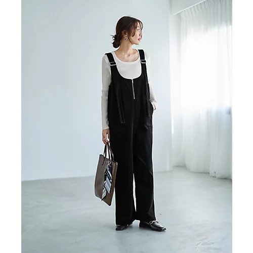 【スタイルデリ/STYLE DELI】のコーデュロイワイドサロペット 人気、トレンドファッション・服の通販 founy(ファニー) 　ファッション　Fashion　レディースファッション　Fashion for Women　ワンピース　Dresses　サロペット&オールインワン　Dungarees & Jumpsuit Styles　コーデュロイ　Corduroy, Cord Fabric　サロペット　Overalls, Salopette　ストレート　Straight, Straight Cut　スリット　Slit, Slit Detail　定番　Standard, Basic Item　バランス　Balance, Style Balance　パープル　Purple, Violet　フロント　Front, Front Design　ポケット　Pocket, Pocket Detail　ループ　Loop, Loop Knit　ワイド　Wide, Wide Fit　冬　Winter / This Winter　other-2|ID: prp329100004784844 ipo3291000000034735865