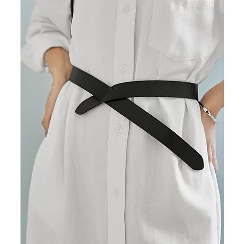 【スタイルデリ/STYLE DELI】の【DELI by】クロスラップリアルレザーベルト インテリア・キッズ・メンズ・レディースファッション・服の通販 founy(ファニー) 　ファッション　Fashion　レディースファッション　Fashion for Women　ベルト&ウエストマーク　Belts & Waist Accessories　ラップ　Wrap, Wrap Design　ブラック|ID: prp329100004784854 ipo3291000000034735924