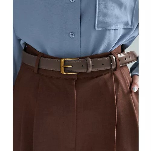 【スタイルデリ/STYLE DELI】の【DELI by】ミニマルリアルレザーベルト(ゴールド) インテリア・キッズ・メンズ・レディースファッション・服の通販 founy(ファニー) 　ファッション　Fashion　レディースファッション　Fashion for Women　ベルト&ウエストマーク　Belts & Waist Accessories　シンプル　Simple, Minimal　スラックス　Slacks, Dress Pants　デニム　Denim, Jeans Material　ベーシック　Basic, Essential　トープ|ID: prp329100004784857 ipo3291000000034735945