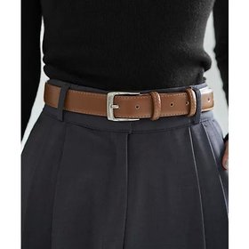 【スタイルデリ/STYLE DELI】 【DELI by】ミニマルリアルレザーベルト(シルバー)人気、トレンドファッション・服の通販 founy(ファニー) ファッション Fashion レディースファッション Fashion for Women ベルト&ウエストマーク Belts & Waist Accessories シルバー Silver, Metallic Silver シンプル Simple, Minimal スラックス Slacks, Dress Pants デニム Denim, Jeans Material ベーシック Basic, Essential |ID:prp329100004784859