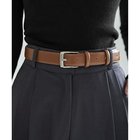 【スタイルデリ/STYLE DELI】の【DELI by】ミニマルリアルレザーベルト(シルバー) キャメル|ID: prp329100004784859 ipo3291000000034735953