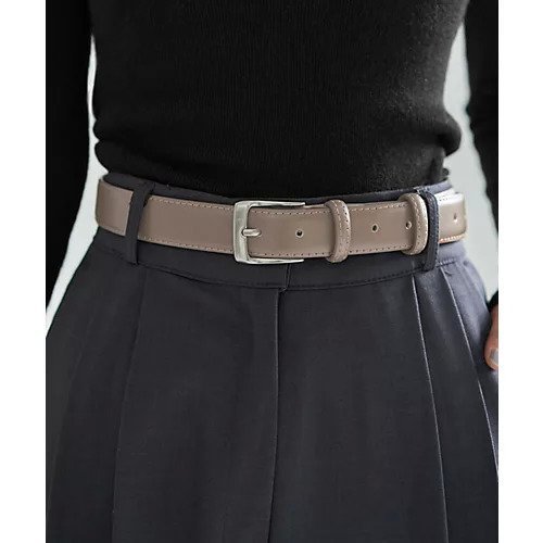 【スタイルデリ/STYLE DELI】の【DELI by】ミニマルリアルレザーベルト(シルバー) インテリア・キッズ・メンズ・レディースファッション・服の通販 founy(ファニー) 　ファッション　Fashion　レディースファッション　Fashion for Women　ベルト&ウエストマーク　Belts & Waist Accessories　シルバー　Silver, Metallic Silver　シンプル　Simple, Minimal　スラックス　Slacks, Dress Pants　デニム　Denim, Jeans Material　ベーシック　Basic, Essential　ベージュ|ID: prp329100004784859 ipo3291000000034735956