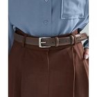 【スタイルデリ/STYLE DELI】の【DELI by】ミニマルリアルレザーベルト(シルバー) トープ|ID: prp329100004784859 ipo3291000000034735959