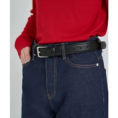 【スタイルデリ/STYLE DELI】の【DELI by】ミニマルリアルレザーベルト(シルバー) 人気、トレンドファッション・服の通販 founy(ファニー) 　ファッション　Fashion　レディースファッション　Fashion for Women　ベルト&ウエストマーク　Belts & Waist Accessories　シルバー　Silver, Metallic Silver　シンプル　Simple, Minimal　スラックス　Slacks, Dress Pants　デニム　Denim, Jeans Material　ベーシック　Basic, Essential　other-3|ID: prp329100004784859 ipo3291000000034735962