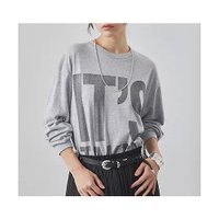 【ウィムガゼット/Whim Gazette】のBIGロゴ ロンTEE 人気、トレンドファッション・服の通販 founy(ファニー) ファッション Fashion レディースファッション Fashion for Women トップス・カットソー Cut & Sew Tops ロングTシャツ・Tシャツ Longline T-Shirts & Tees 2025年 2025 2025-2026秋冬・A/W Autumn/Winter 2025–26 AW25–26 カットソー Cut and Sewn Top プリント Print, Printed Pattern ボトム Bottoms, Lower Wear リラックス Relax, Relaxed Fit 定番 Standard, Basic Item |ID:prp329100004787015