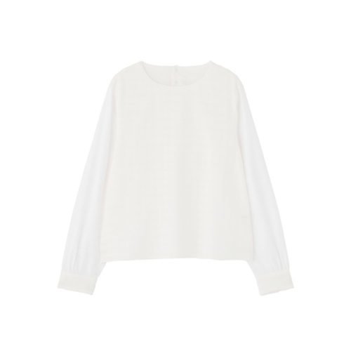 【ヒューマンウーマン/HUMAN WOMAN】のレースドッキングプルオーバー 人気、トレンドファッション・服の通販 founy(ファニー) 　ファッション　Fashion　レディースファッション　Fashion for Women　トップス・カットソー　Cut & Sew Tops　カジュアルプルオーバー・ニットトップス　Pullovers & Knit Tops / Casual Pullovers　おすすめ　Recommended / Our Picks　カーディガン　Cardigan, Knitwear　ギンガム　Gingham, Gingham Fabric　ジャケット　Jacket, Outerwear　スタンダード　Standard, Basic　タイプライター　Typewriter Fabric, Crisp Cotton　チェック　Check, Plaid, Tartan　ドッキング　Docking, Mixed Material　フロント　Front, Front Design　ボトム　Bottoms, Lower Wear　ヨーク　Yoke, Yoke Design　レース　Lace, Lace Fabric　other-3|ID: prp329100004787017 ipo3291000000034745069