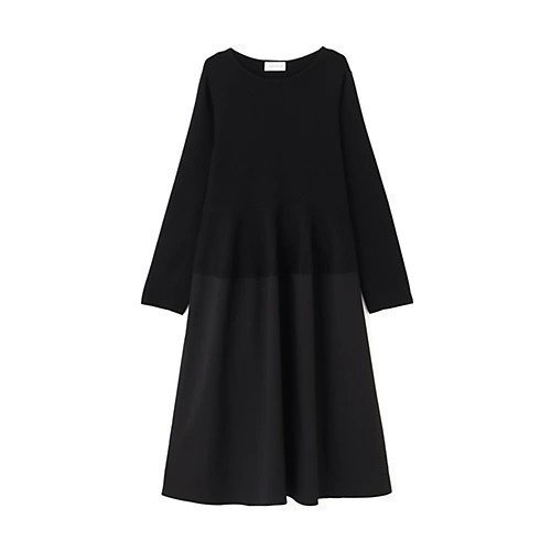 【ヒューマンウーマン/HUMAN WOMAN】のタフタドッキングOP 人気、トレンドファッション・服の通販 founy(ファニー) 　ファッション　Fashion　レディースファッション　Fashion for Women　ワンピース　Dresses　おすすめ　Recommended / Our Picks　カーディガン　Cardigan, Knitwear　コンパクト　Compact, Small Size　ジャケット　Jacket, Outerwear　スタンダード　Standard, Basic　タフタ　Taffeta, Structured Fabric　ドッキング　Docking, Mixed Material　フレア　Flare, Flared　other-2|ID: prp329100004787024 ipo3291000000034745141