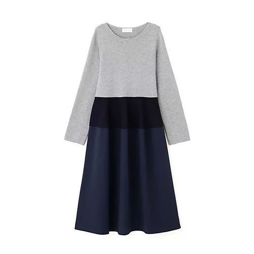 【ヒューマンウーマン/HUMAN WOMAN】のタフタドッキングOP 人気、トレンドファッション・服の通販 founy(ファニー) 　ファッション　Fashion　レディースファッション　Fashion for Women　ワンピース　Dresses　おすすめ　Recommended / Our Picks　カーディガン　Cardigan, Knitwear　コンパクト　Compact, Small Size　ジャケット　Jacket, Outerwear　スタンダード　Standard, Basic　タフタ　Taffeta, Structured Fabric　ドッキング　Docking, Mixed Material　フレア　Flare, Flared　other-3|ID: prp329100004787024 ipo3291000000034745142