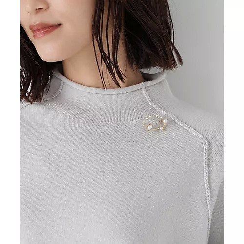 【ヒューマンウーマン/HUMAN WOMAN】のJunco Parisオーバルパールブローチ インテリア・キッズ・メンズ・レディースファッション・服の通販 founy(ファニー) 　ファッション　Fashion　レディースファッション　Fashion for Women　おすすめ　Recommended / Our Picks　オーバル　Oval Design　ガラス　Glass, Glassware　クリスタル　Crystal, Swarovski　ストール　Stole, Wrap　ネックレス　Necklace, Pendant Necklace　パール　Pearl, Pearl Accent　ブローチ　Brooch, Pin Brooch　エレガント 上品　Elegant　ゴールド|ID: prp329100004787031 ipo3291000000034745173