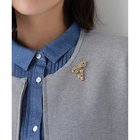 【ヒューマンウーマン/HUMAN WOMAN】のJunco Paris リボンブローチ ゴールド|ID: prp329100004787032 ipo3291000000034745177