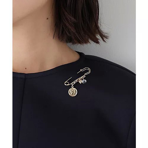 【ヒューマンウーマン/HUMAN WOMAN】のJunco Paris コインブローチ 人気、トレンドファッション・服の通販 founy(ファニー) 　ファッション　Fashion　レディースファッション　Fashion for Women　おすすめ　Recommended / Our Picks　コイン　Coin, Coin Design　ストール　Stole, Wrap　チャーム　Charm, Pendant　ブローチ　Brooch, Pin Brooch　 other-1|ID: prp329100004787033 ipo3291000000034745180