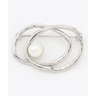 【エニー/ANY】のダブルサークルブローチ シルバー|ID: prp329100004787037 ipo3291000000034745214