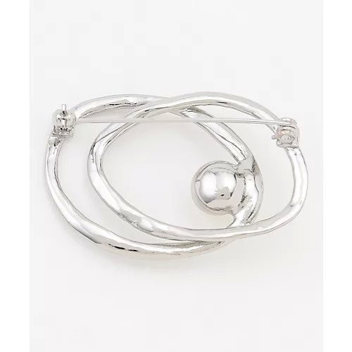 【エニー/ANY】のダブルサークルブローチ 人気、トレンドファッション・服の通販 founy(ファニー) 　ファッション　Fashion　レディースファッション　Fashion for Women　セレモニー　Ceremony　パール　Pearl, Pearl Accent　ブローチ　Brooch, Pin Brooch　other-2|ID: prp329100004787037 ipo3291000000034745216