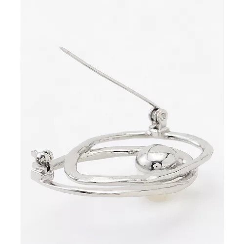 【エニー/ANY】のダブルサークルブローチ 人気、トレンドファッション・服の通販 founy(ファニー) 　ファッション　Fashion　レディースファッション　Fashion for Women　セレモニー　Ceremony　パール　Pearl, Pearl Accent　ブローチ　Brooch, Pin Brooch　other-3|ID: prp329100004787037 ipo3291000000034745217