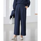 【エニー/ANY】のイージーケアライトストレッチワイドパンツ ネイビー|ID: prp329100004787038 ipo3291000000034745219